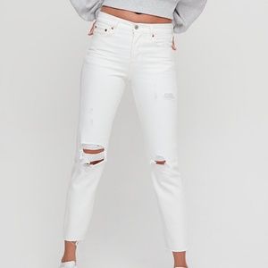 White Levis Wedgie Icon Size 28
